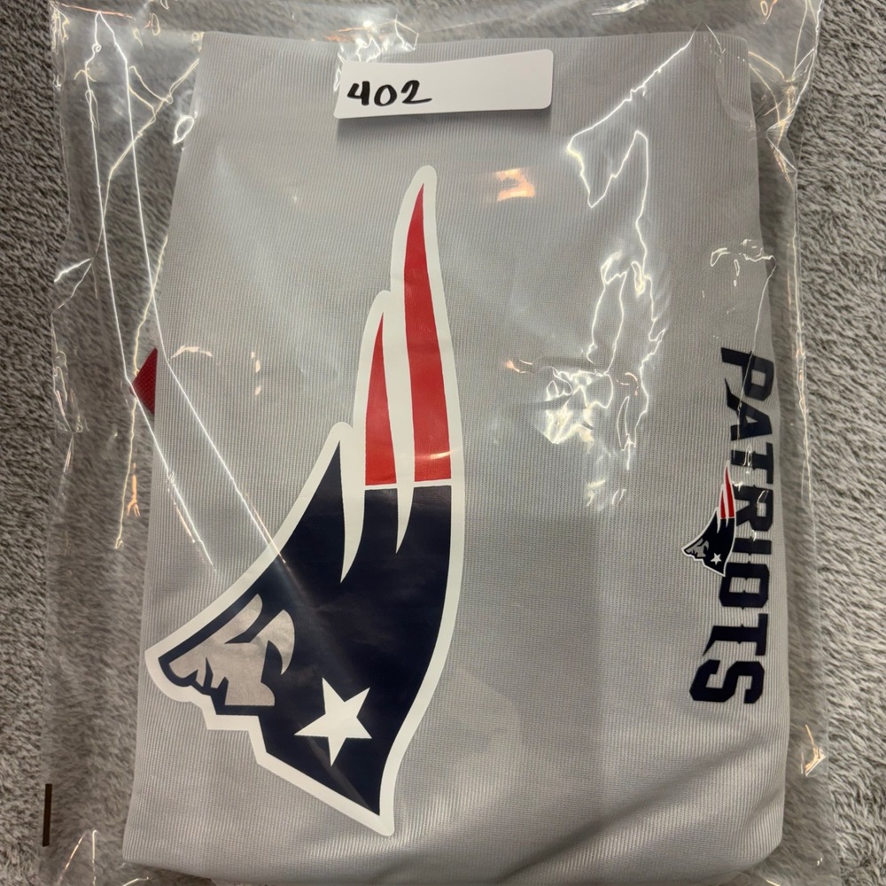 BDA NFL Patriots Reversible Jersey Adult Large Blue White Good Flag Football - Picture 11 of 11